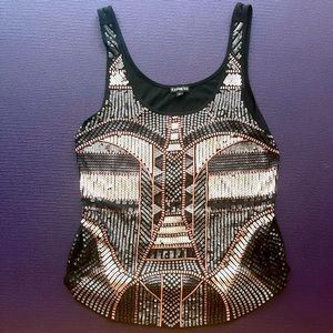 Express Sequin Tank - Small